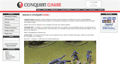 Desktop Screenshot of conquest-games.co.uk